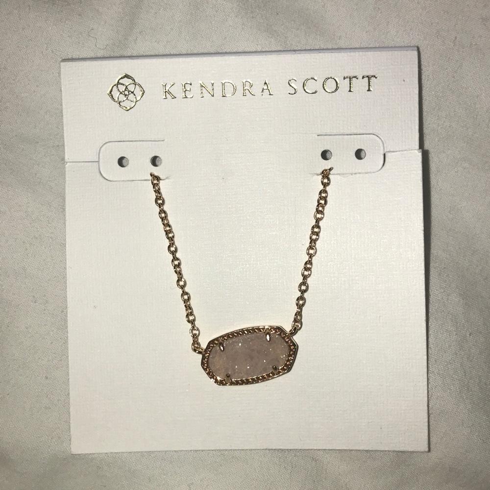 Necklace In Iridescent Drusy